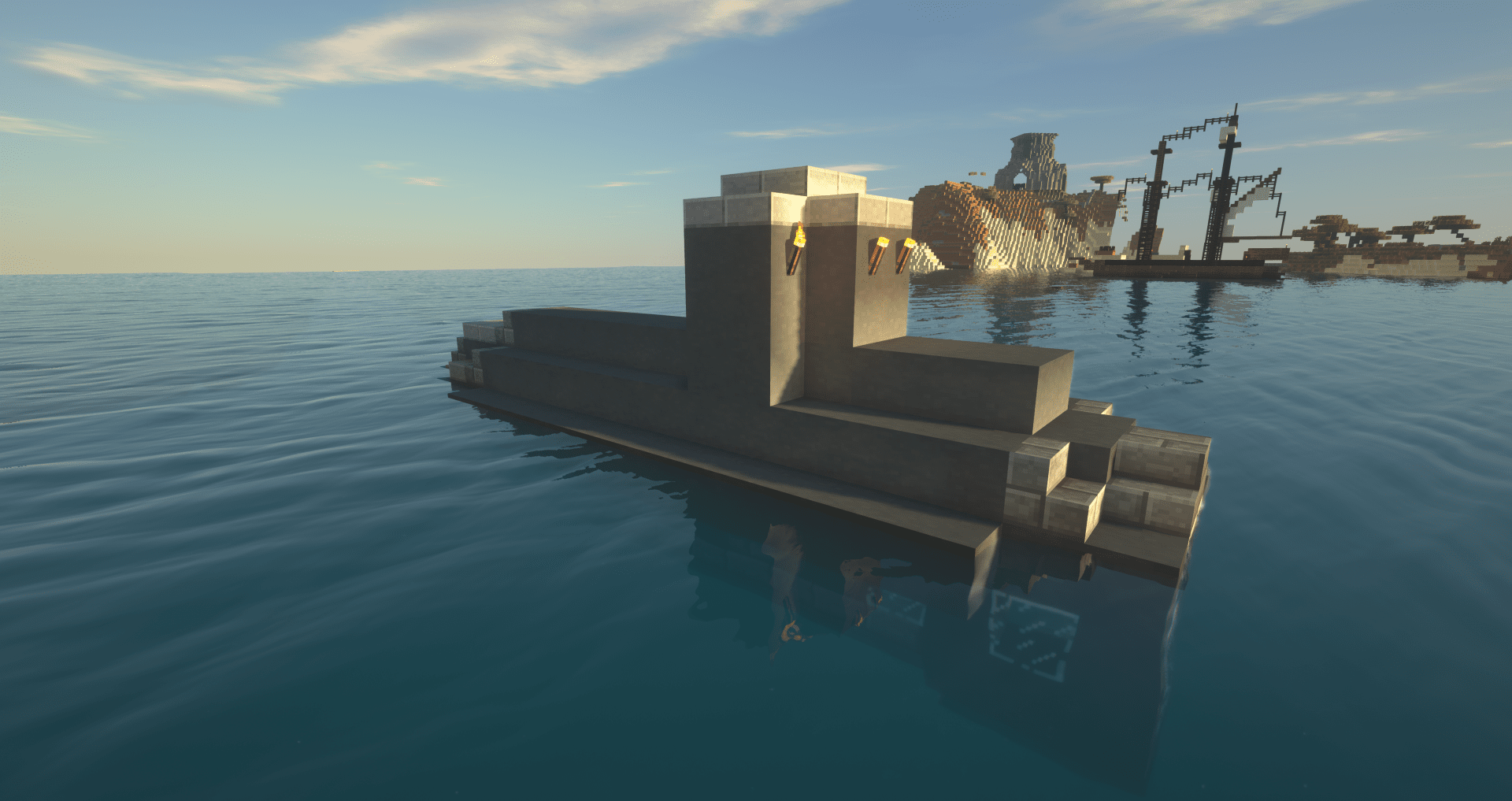 Майнкрафт 5 на корабле. Затонувший Британик в Minecraft. Valkyrien Warfare 1.12.2 корабль. Затопленный корабль в МАЙНКРАФТЕ. Пиратский корабль в МАЙНКРАФТЕ.