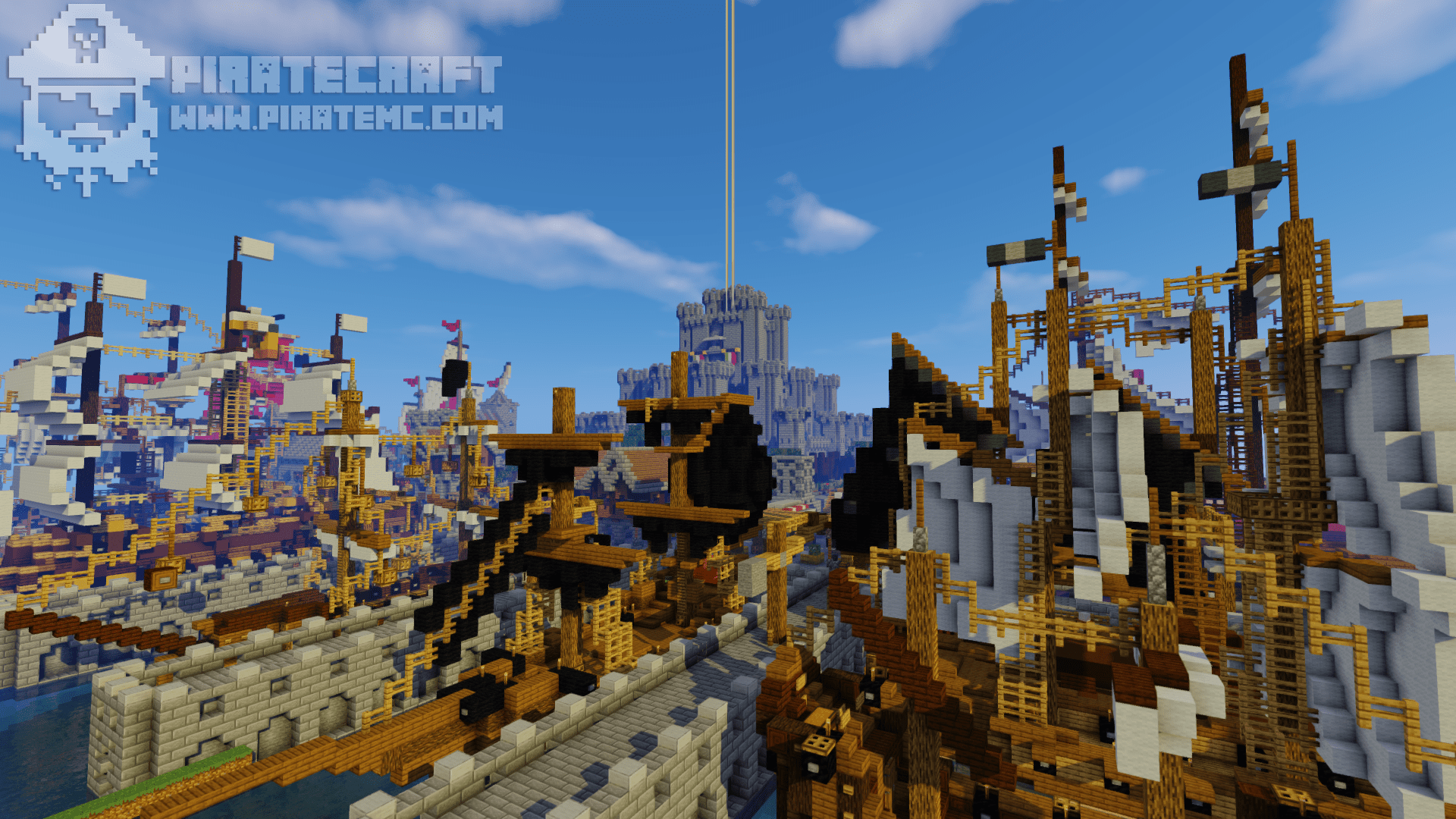 Pirate town Minecraft Map