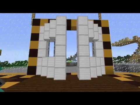 Minecraft animated doors test
