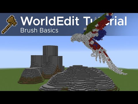 WorldEdit Guide #6 - Beginning with Brushes
