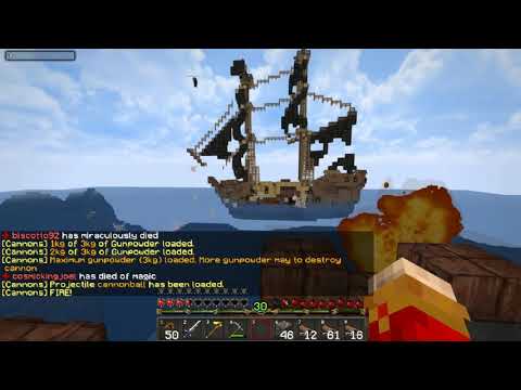 Piratecraft ship battle: The Zucc vs Legit everyone else