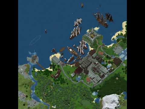 PirateCraft Timelapse - Ceylon (Port Royal) of the BE
