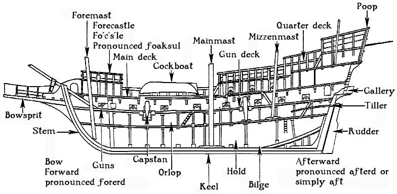 Ship anatomy