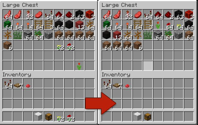 Minecraft Chest Sorting